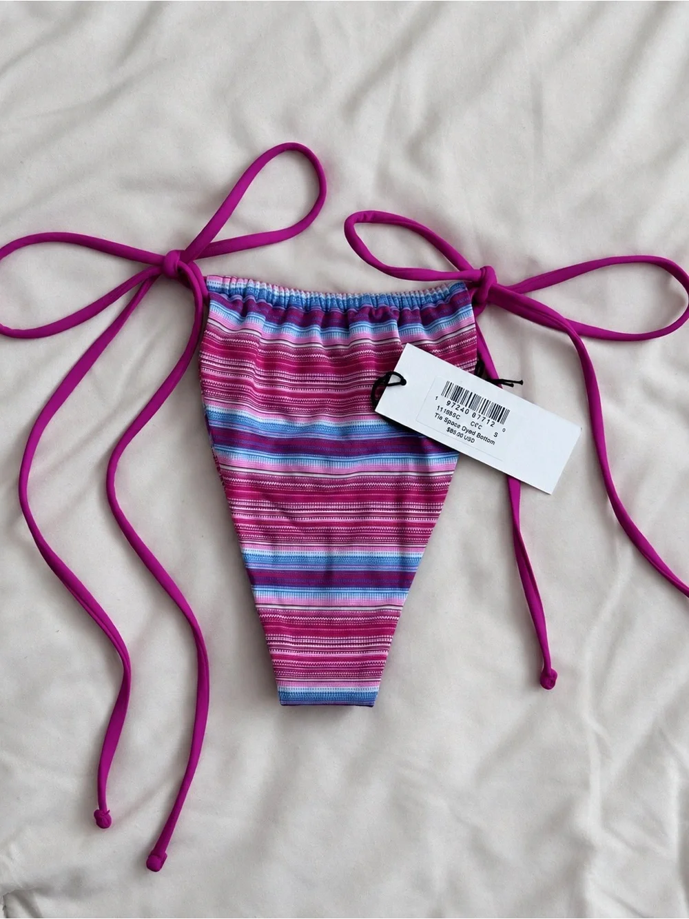 Frankie’s Bikinis Confetti Cake Nick Space Dyed Top & Tia Space Dyed Bottom